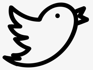 Transparent Twitter Heart Png - Hand Drawn Twitter Icon, Png Download, Transparent PNG