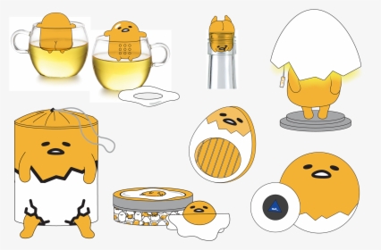 I Designed This Collection Of Gudetama Items For Specialty, HD Png Download, Transparent PNG
