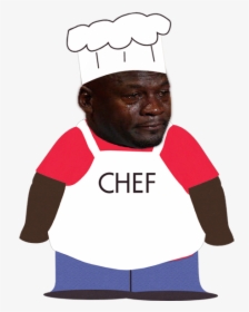 Michael Jordan Chef South Park Cry Face - South Park Chef Drawing, HD Png Download, Transparent PNG