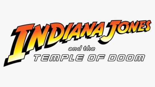 Indiana Jones And The Temple Of Doom - Indiana Jones And The Last Crusade Title, HD Png Download, Transparent PNG