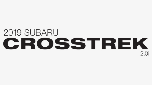 2019 Subaru Crosstrek - Subaru Crosstrek Logo, HD Png Download, Transparent PNG