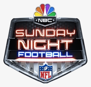 Sunday Night Football Snf Logo - Nbc Sunday Night Football, HD Png Download, Transparent PNG