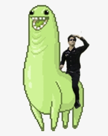 Dance Gif Png Meme Transparent Funnypictures - Green Llama, Png Download, Transparent PNG