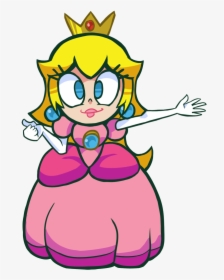 Peach Clipart Animated - Princess Peach Dancing Gif, HD Png Download, Transparent PNG