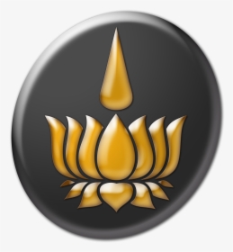 Golden Lotus Icon - Lotus Icon, HD Png Download, Transparent PNG