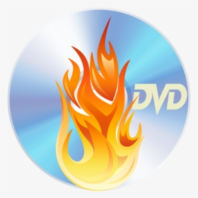 Dvd Creator Lite-create & Burn - Flame Icon, HD Png Download, Transparent PNG
