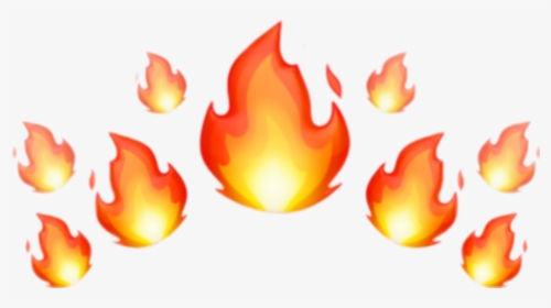 Transparent Emoji Fire Png - Fire Emoji Png, Png Download, Transparent PNG