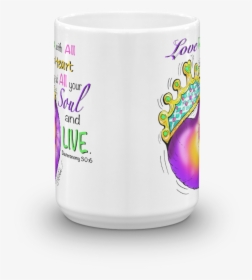Love Him With All Your Heart - Coffee Cup, HD Png Download, Transparent PNG