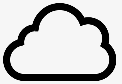 This Is A Very Simple Icon That Looks Just Like A Cloud - Icone Cloud, HD Png Download, Transparent PNG