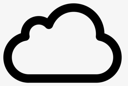 Cloud - Icon - Png - Cloud Icon Noun Project, Transparent Png, Transparent PNG