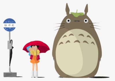 Transparent Totoro Png - Totoro Art, Png Download, Transparent PNG