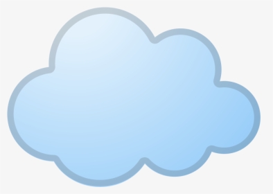 Cloud Icon - Wolke Emoji, HD Png Download, Transparent PNG