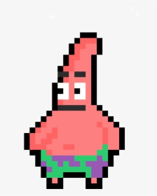 Pixel Art De Dracaufeu Png Download Patrick Spongebob