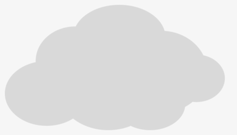 Black And White,circle,white - Transparent Background Grey Cloud Icon, HD Png Download, Transparent PNG