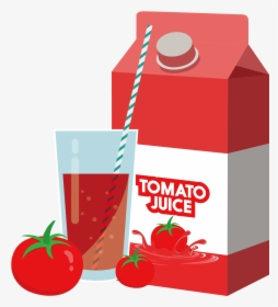 Bagel Clipart Juice - Tomato Juice Clip Art, HD Png Download, Transparent PNG