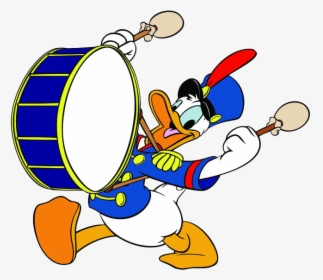 Donald Duck Band Clipart & Clip Art Images - Donald Duck Marching Band, HD Png Download, Transparent PNG