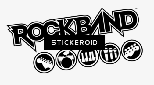Rock Band Music - Rock Band, HD Png Download, Transparent PNG
