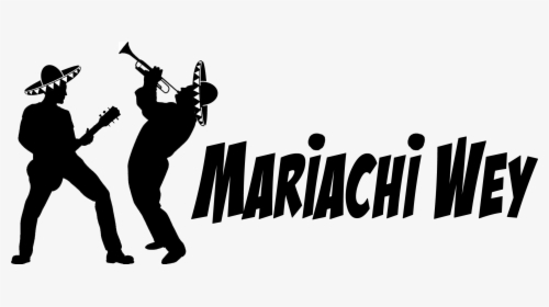 Mariachi Band Png - Bass Guitar Player Silhouette, Transparent Png, Transparent PNG