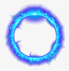 Blue Burning Fire Light Flame Of Ring Clipart - Transparent Fire Ring Png, Png Download, Transparent PNG