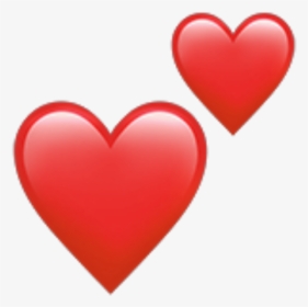 Red Heart Emoji Png - Apple Heart Emoji Png, Transparent Png, Transparent PNG