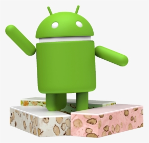 Android Nougat Logo Png, Transparent Png, Transparent PNG