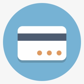 Credit Cards Icon Photo - Credit Card Icon Circle, HD Png Download, Transparent PNG