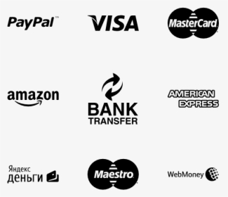 Payments Logos - Paypal, HD Png Download, Transparent PNG