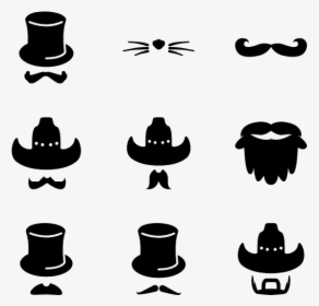 Moustaches - Costume Icons Png, Transparent Png, Transparent PNG