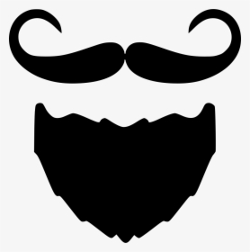 Beard And Moustache I - Icon Moustache, HD Png Download, Transparent PNG