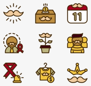 Movember - Autumn Icons, HD Png Download, Transparent PNG