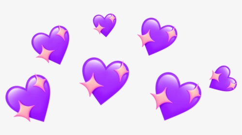 Heart Emoji Crown Png Clipart , Png Download - Transparent Emoji Hearts Png, Png Download, Transparent PNG