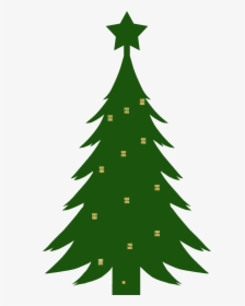 Easy Simple Christmas Tree Drawing, HD Png Download, Transparent PNG