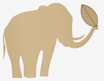 Elephant Tribal Art Design Jpg 900 C - Shape Elephant, HD Png Download, Transparent PNG