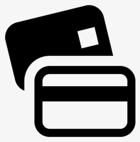 Bank Cards Icon - Black Credit Card Icon, HD Png Download, Transparent PNG