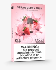 Kilo Pods Strawberry Milk, HD Png Download, Transparent PNG