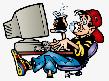 System Administrator Clip Art - Drink On A Computer, HD Png Download, Transparent PNG