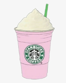 #starbucks #coffee #cafe #rosa #pink #tumblr - Starbucks Cotton Candy Frappuccino Png, Transparent Png, Transparent PNG