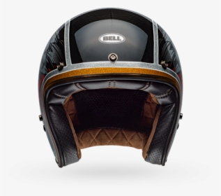 Bell Custom 500 Carbon Osprey Gloss Black Helmet - Front Motorcycle Helmet Png, Transparent Png, Transparent PNG