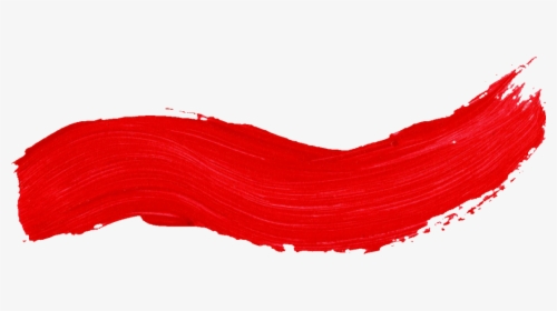 Clip Art Red Paint Texture - Red Paint Stroke Png, Transparent Png, Transparent PNG
