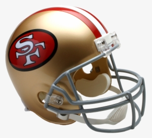 San Francisco 49ers Vsr4 Replica Throwback Helmet - Football Helmet, HD Png Download, Transparent PNG