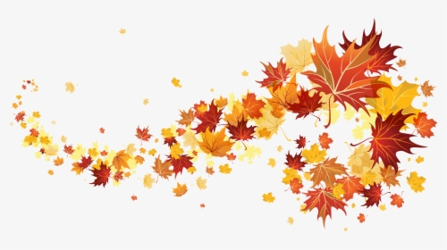 Autumn Clip Art - Fall Leaves Transparent Background, HD Png Download, Transparent PNG