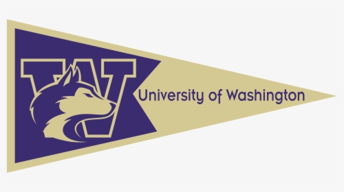 University Of Washington Pennant University Of Washington - University Of Washington Seattle Pennant, HD Png Download, Transparent PNG