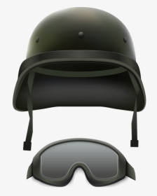 Military Camouflage Helmet Army Illustration - Helmet Swat Png, Transparent Png, Transparent PNG