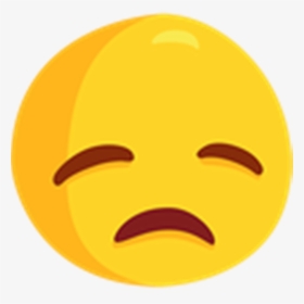 Transparent Wow Emoji Png - Facebook Messenger Sad Emoji, Png Download, Transparent PNG