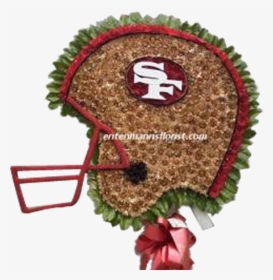San Francisco 49ers Helmet - San Francisco 49ers Funeral Arrangements, HD Png Download, Transparent PNG