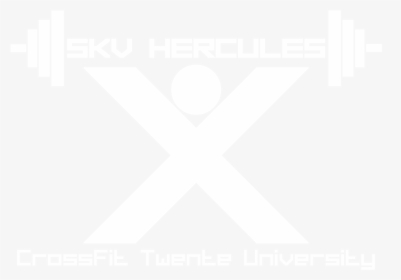 S - K - V - Hercules Logo - Weight Lifting Icon White, HD Png Download, Transparent PNG