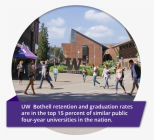 Uw Bothell Retention And Graduation Rates Are In The - Uw Bothell, HD Png Download, Transparent PNG