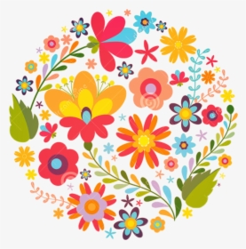 Clip Art Mexico Beautiful Colorful - Mexican Flower Clipart Free, HD Png Download, Transparent PNG