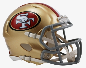 San Francisco 49ers Speed Mini Helmet - 49ers Helmet, HD Png Download, Transparent PNG