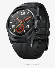 Ticwatch Pro 4g/lte - Ticwatch Pro 4g Lte, HD Png Download, Transparent PNG